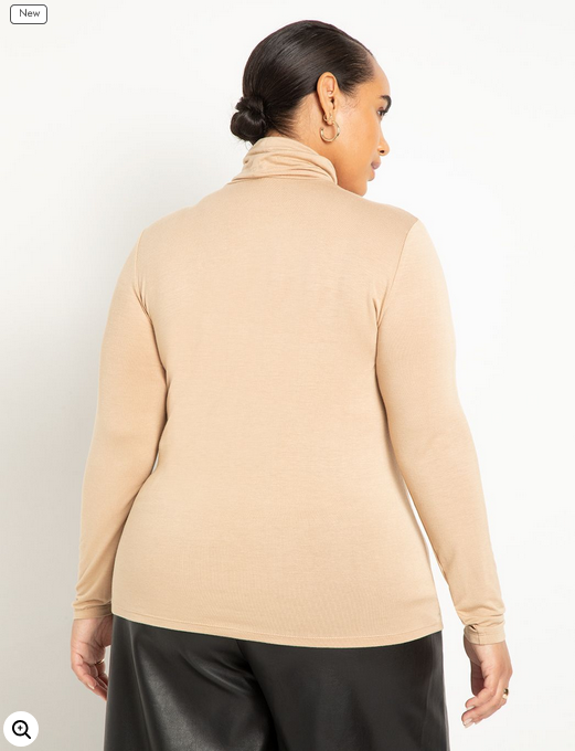 ELOQUII Women's Layering Turtleneck