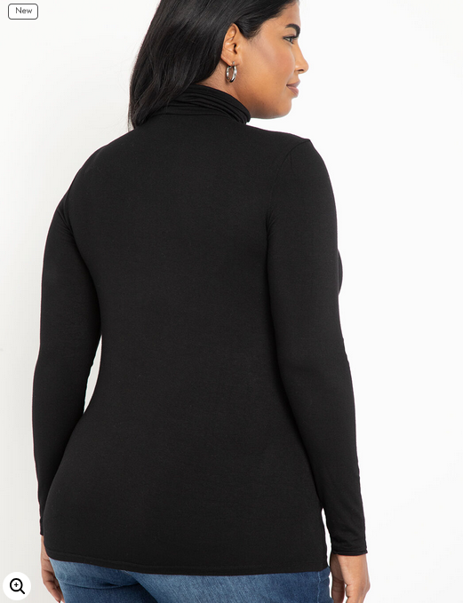 ELOQUII Women's Layering Turtleneck