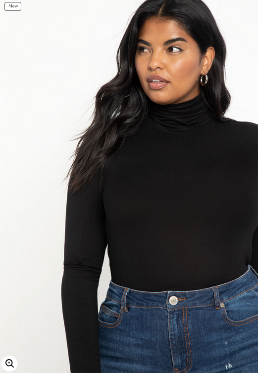 ELOQUII Women's Layering Turtleneck