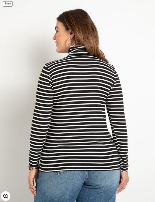 ELOQUII Women's Layering Turtleneck