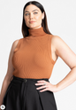 ELOQUII Women's Turtleneck Layering Sweater