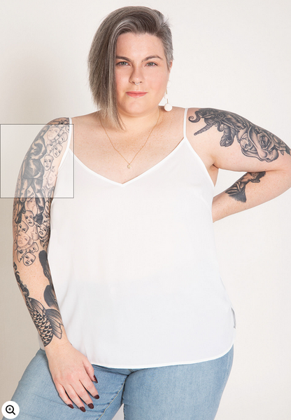ELOQUII Women's V-Neck Cami