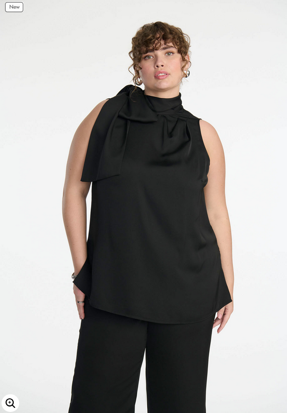 ELOQUII Women's Neck Scarf Tunic