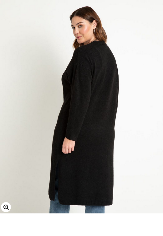 ELOQUII Women's Long Cardigan Duster