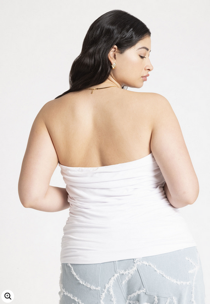 ELOQUII Women's Longline Tube Top