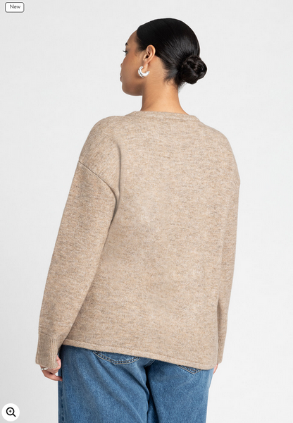 ELOQUII Women's Belted Sweater