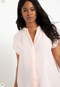 ELOQUII Women's Notch Collar Blouse 2