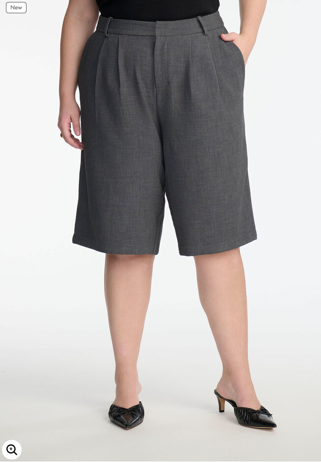 ELOQUII Women's Bermuda Shorts