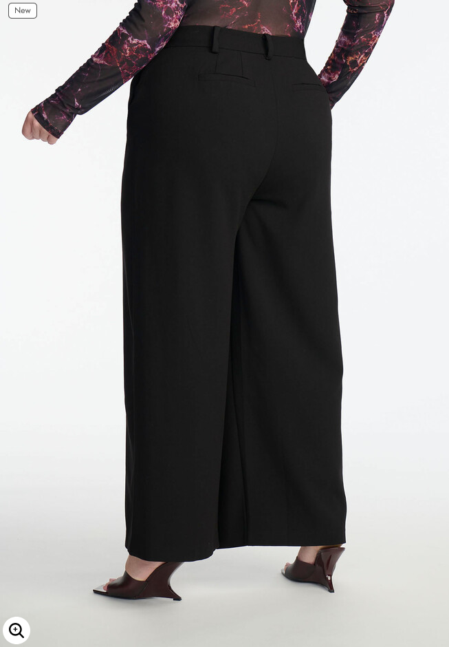 ELOQUII Women's Wrap Over Trouser