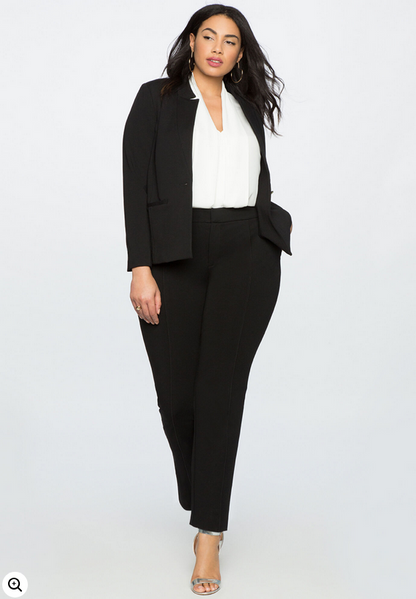 ELOQUII Women's The Ultimate Stretch Work Pant