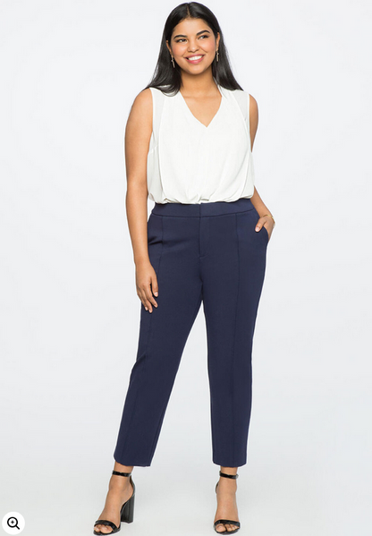 ELOQUII Women's The Ultimate Stretch Work Pant