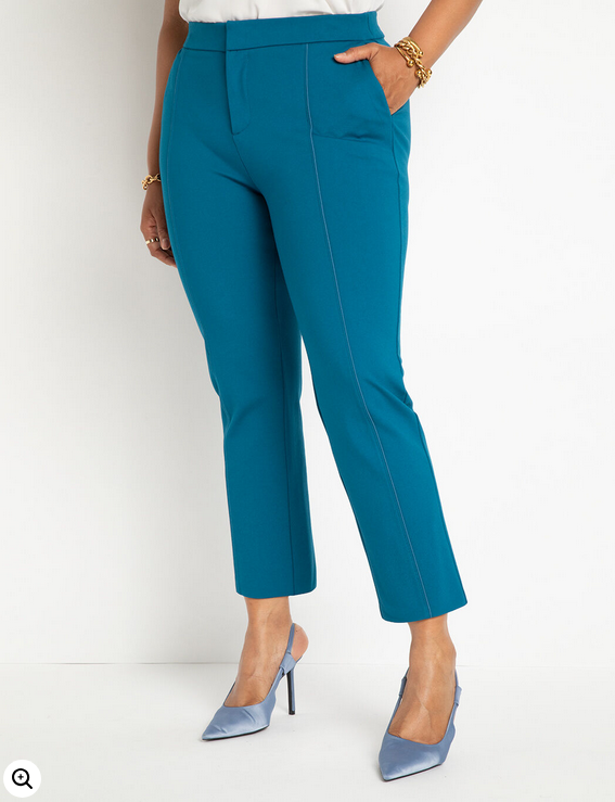 ELOQUII Women's The Ultimate Stretch Work Pant
