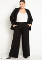 ELOQUII Women's The Ultimate Wide Leg Stretch Work Pant