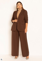 ELOQUII Women's The Ultimate Wide Leg Stretch Work Pant