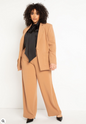 ELOQUII Women's Straight Leg Doublecloth Pant