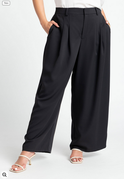 ELOQUII Women's The Chelsea Wide Leg Pant