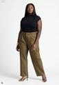 ELOQUII Women's The Hudson Cargo Pant