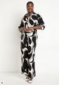 ELOQUII Women's Printed Wide Leg Pant