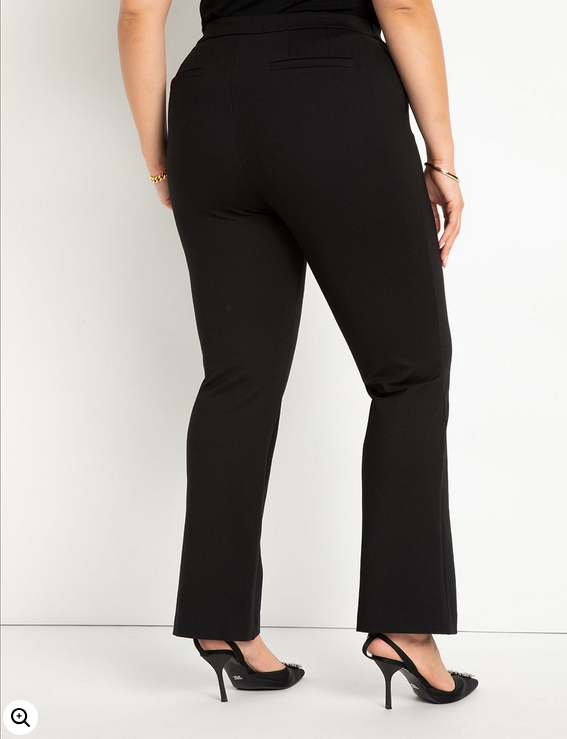 ELOQUII Women's The Ultimate Suit Flare Leg Pant