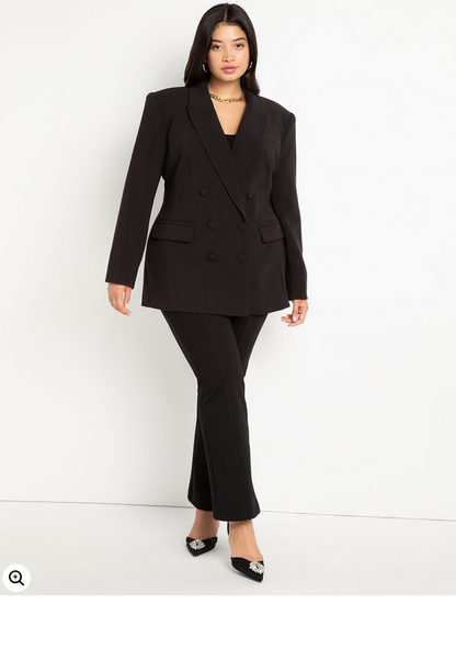 ELOQUII Women's The Ultimate Suit Flare Leg Pant