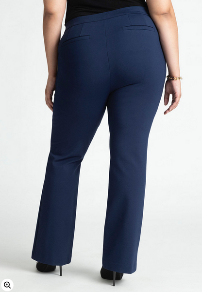 ELOQUII Women's The Ultimate Suit Flare Leg Pant