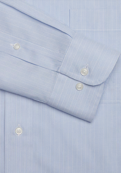 Jos. A. Bank  Traveler Collection Tailored Fit Spread Collar Stripe Dress Shirt #51B6