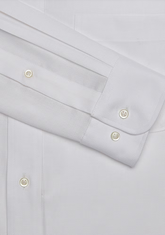 Jos. A. Bank Jos. A. Bank Traditional Fit Button-Down Collar Solid Dress Shirt #52B5 - White- Regular