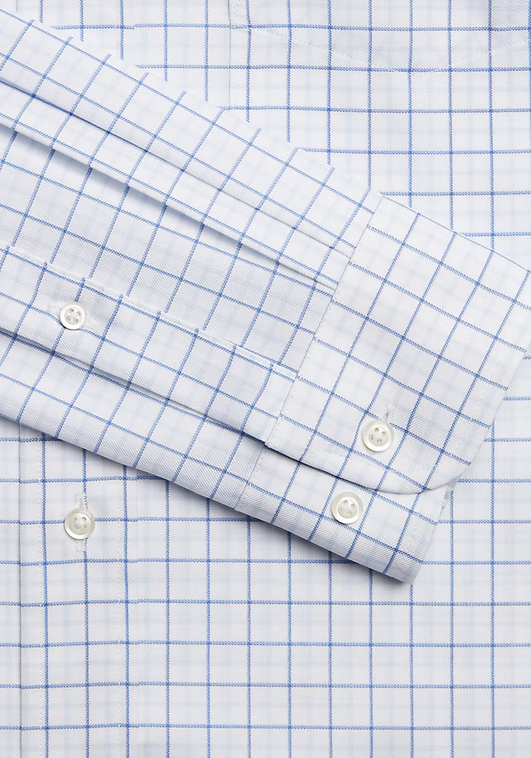 Jos. A. Bank Jos. A. Bank Tailored Fit Large Plaid Print Dress Shirt CLEARANCE #5GEP