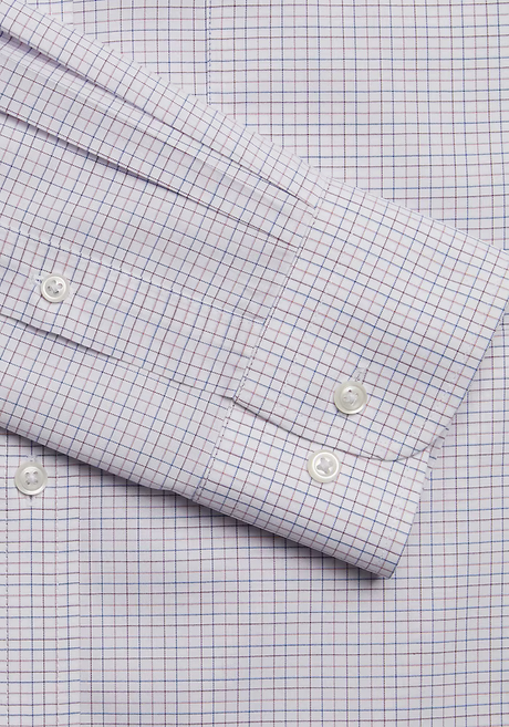 Jos. A. Bank Traveler Collection Traditional Fit Button-down Collar Grid Dress Shirt #5G8Z - Big & Tall