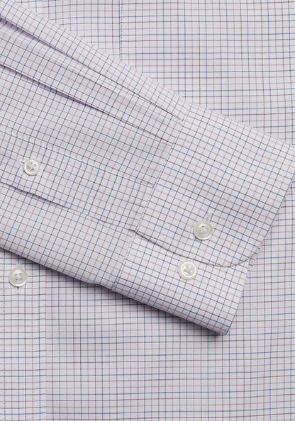 Jos. A. Bank Traveler Collection Traditional Fit Button-down Collar Grid Dress Shirt #5G8Z - Big & Tall