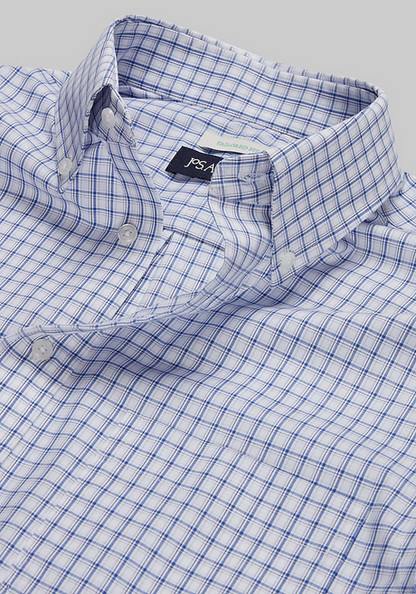 Jos. A. Bank Tailored Fit Button-Down Collar Check Dress Shirt #57BC
