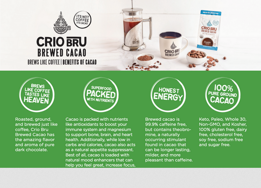 Crio Bru Coffee Lovers Alternative Little Bag Starter Kit