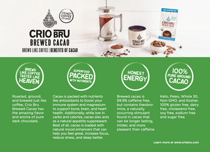 Crio Bru Mini Sampler Starter Set with French Press