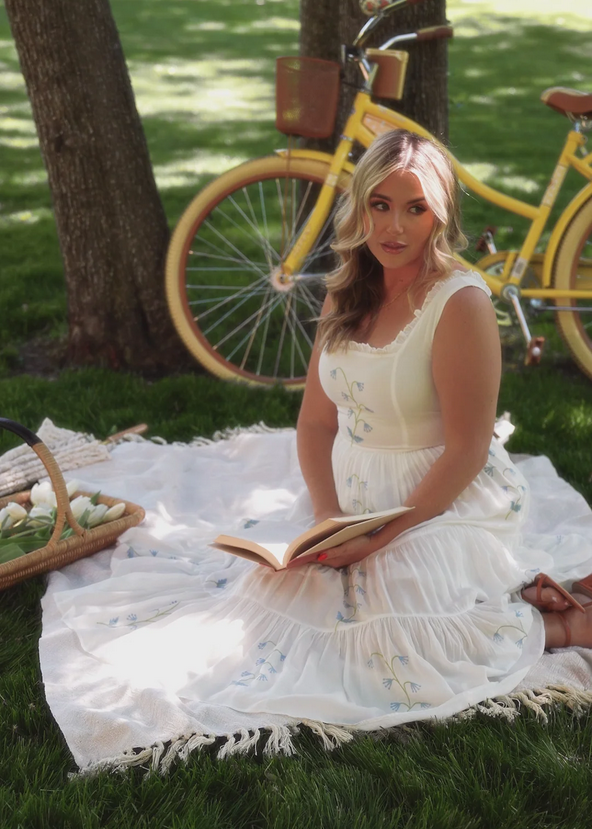 JessaKae Summer Meadow Dress - White