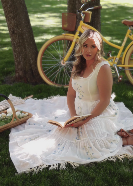 JessaKae Summer Meadow Dress - White