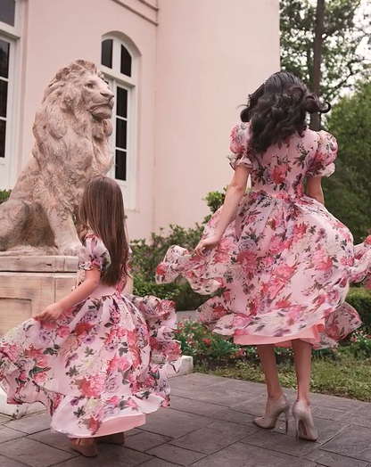 JessaKae Amelia Dress - Peach Blossom