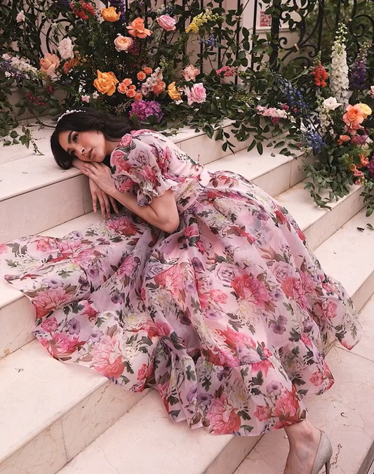 JessaKae Amelia Dress - Peach Blossom