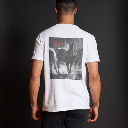 Rowan Men's Wild Horses Tee - White
