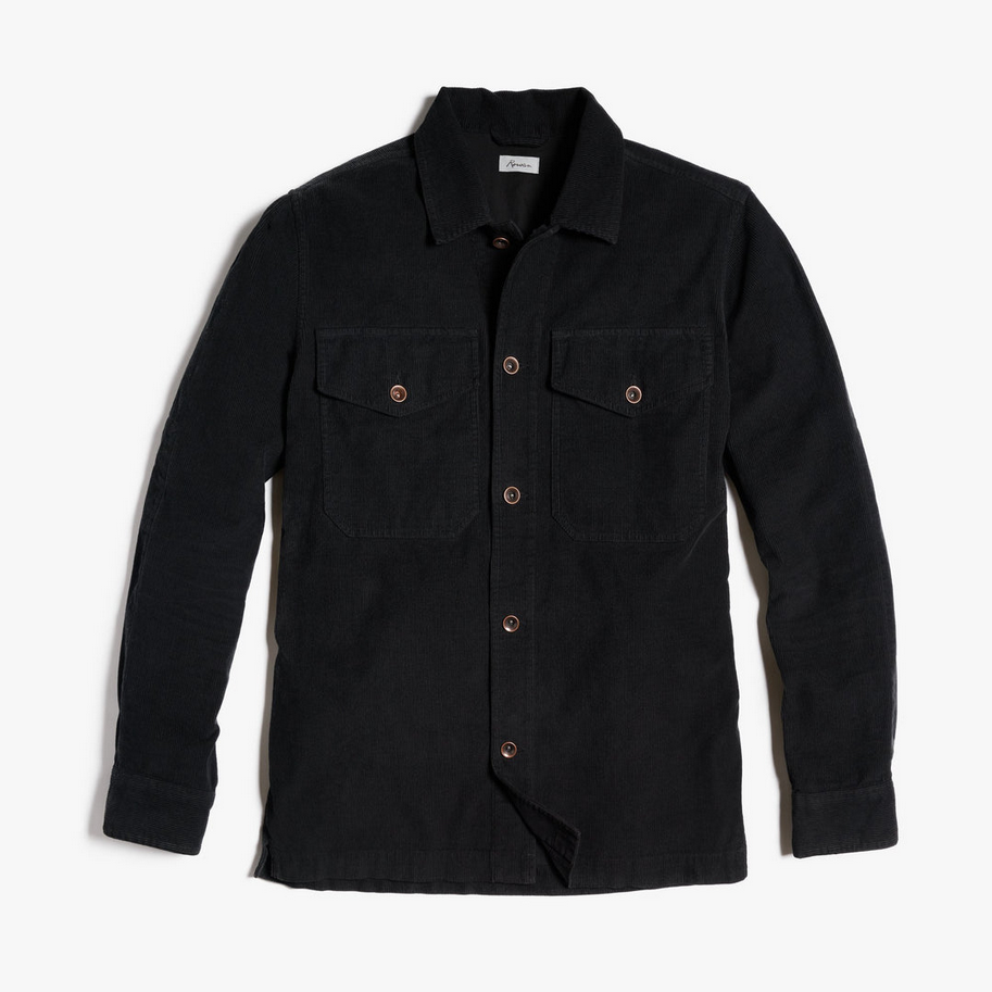 Rowan Men's Odessa Cord Field Jacket - Black