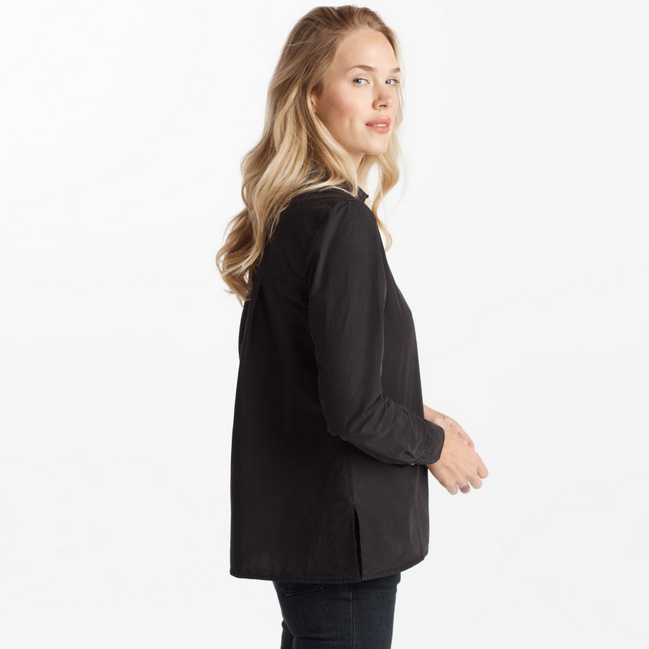 Rowan Women's Monroe Poplin Shirt - Black
