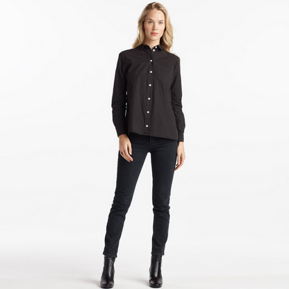 Rowan Women's Monroe Poplin Shirt - Black