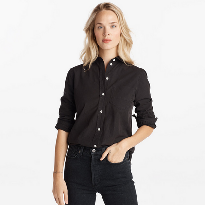 Rowan Women's Monroe Poplin Shirt - Black