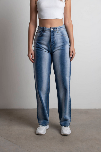 Tobi Pacific Palisades Denim Pants - Light Medium Wash