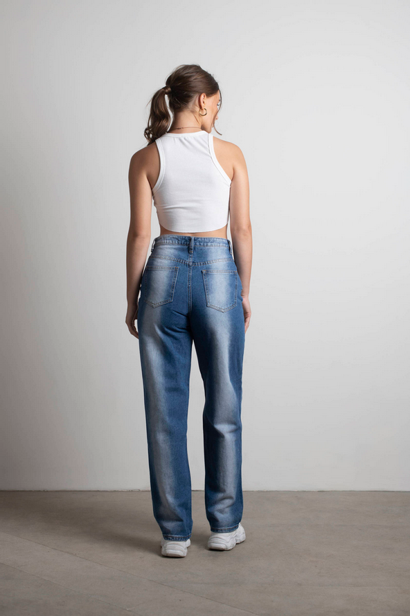 Tobi Pacific Palisades Denim Pants - Light Medium Wash