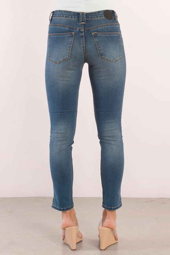 Tobi RES Denim Trash Queen Skinny Jeans - Dark Dreams
