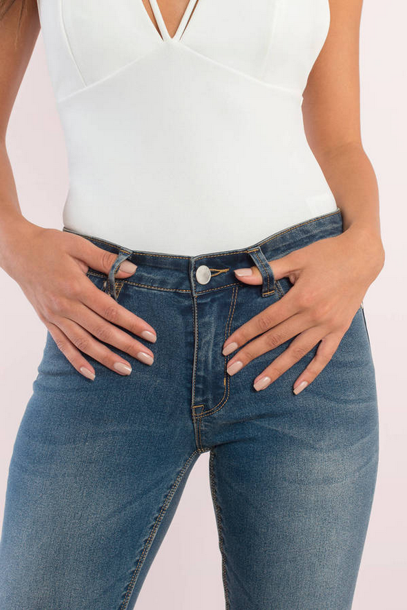 Tobi RES Denim Trash Queen Skinny Jeans - Dark Dreams