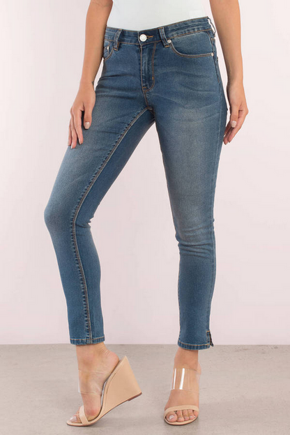 Tobi RES Denim Trash Queen Skinny Jeans - Dark Dreams