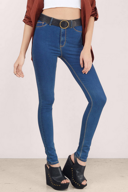 Tobi Res Denim Harrys Skinny Jeans - Rapture Indigo