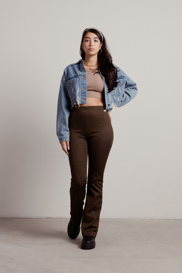Tobi Shirley Cropped Jacket - Light Wash