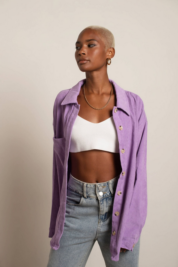 Tobi  Just Listen Oversized Shacket